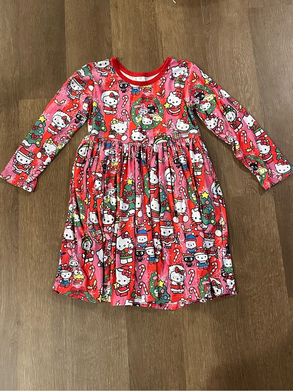 Hello Kitty Sanrio Christmas dress